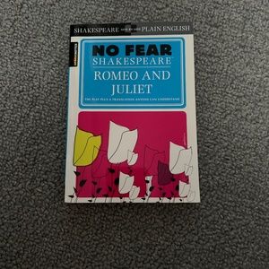 New/ no markings inside Sparknotes for Romeo and Juliet